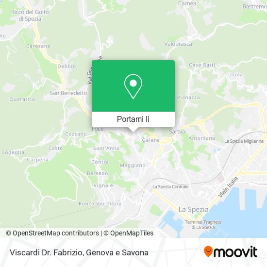 Mappa Viscardi Dr. Fabrizio