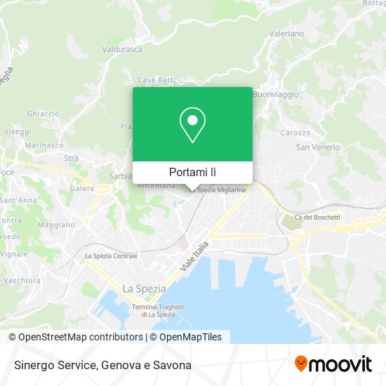 Mappa Sinergo Service