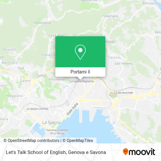 Mappa Let's Talk School of English