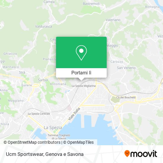 Mappa Ucm Sportswear