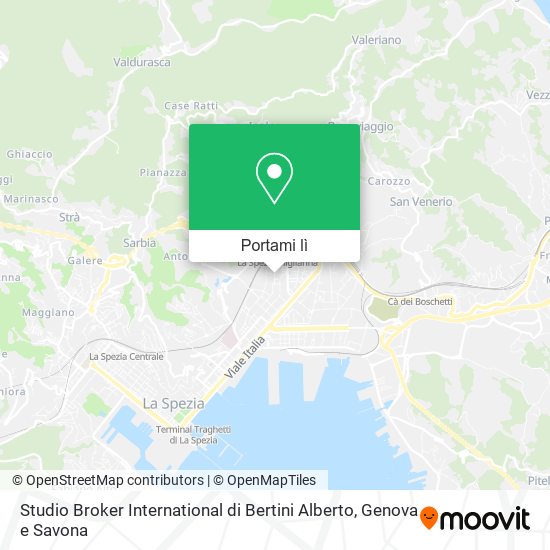 Mappa Studio Broker International di Bertini Alberto