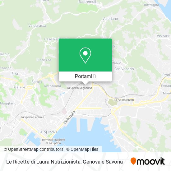 Mappa Le Ricette di Laura Nutrizionista