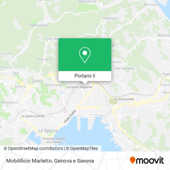 Mappa Mobilificio Marletto