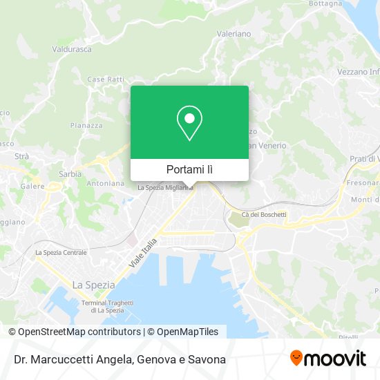 Mappa Dr. Marcuccetti Angela