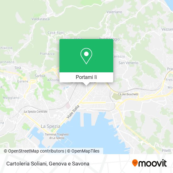 Mappa Cartoleria Soliani