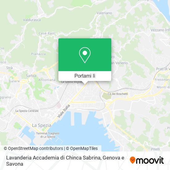 Mappa Lavanderia Accademia di Chinca Sabrina