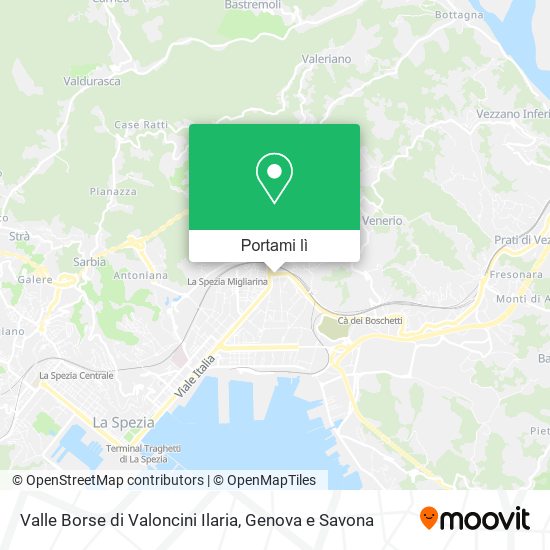 Mappa Valle Borse di Valoncini Ilaria