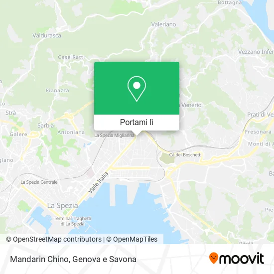 Mappa Mandarin Chino