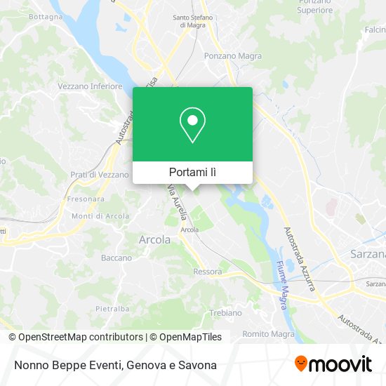 Mappa Nonno Beppe Eventi