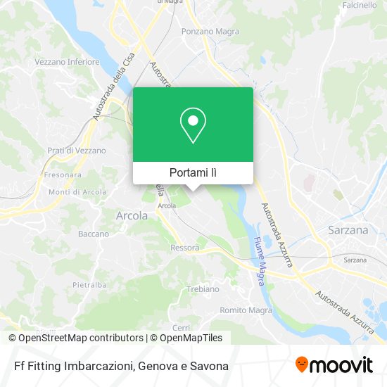 Mappa Ff Fitting Imbarcazioni