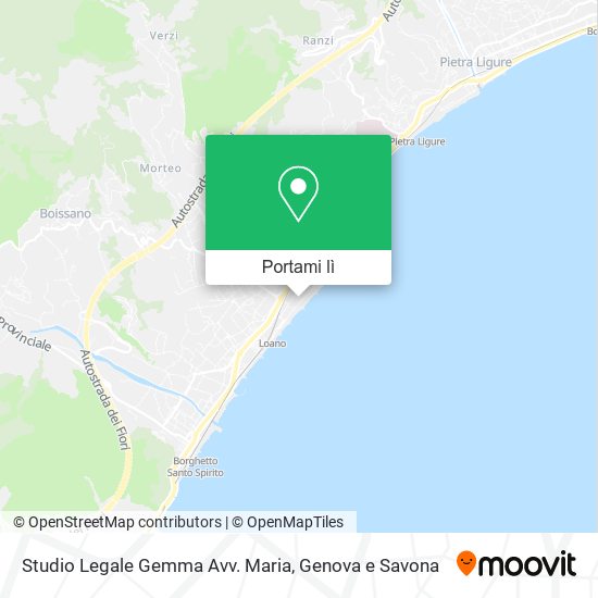 Mappa Studio Legale Gemma Avv. Maria