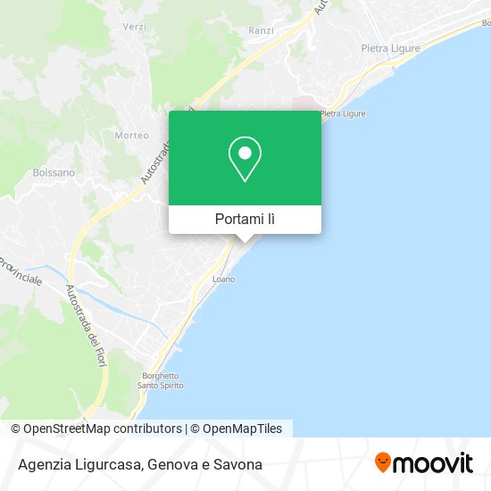 Mappa Agenzia Ligurcasa