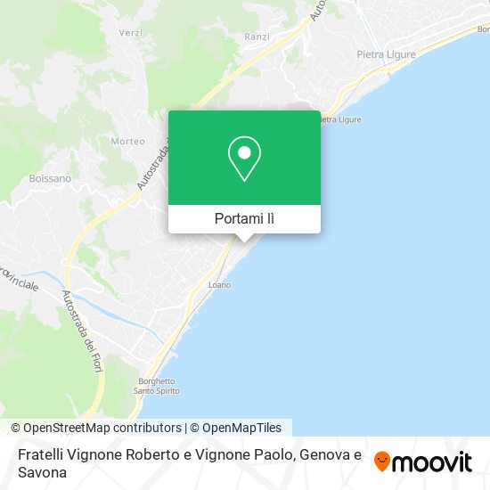Mappa Fratelli Vignone Roberto e Vignone Paolo