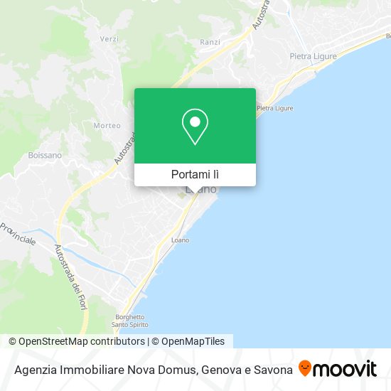 Mappa Agenzia Immobiliare Nova Domus