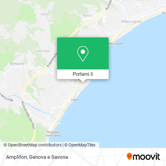 Mappa Amplifon