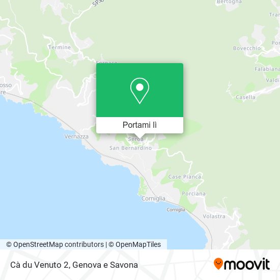 Mappa Cà du Venuto 2