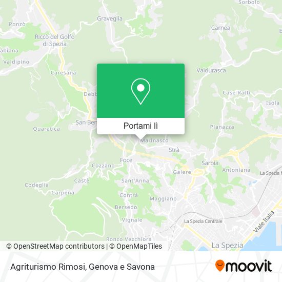 Mappa Agriturismo Rimosi