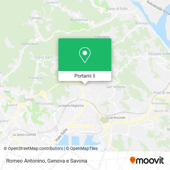 Mappa Romeo Antonino