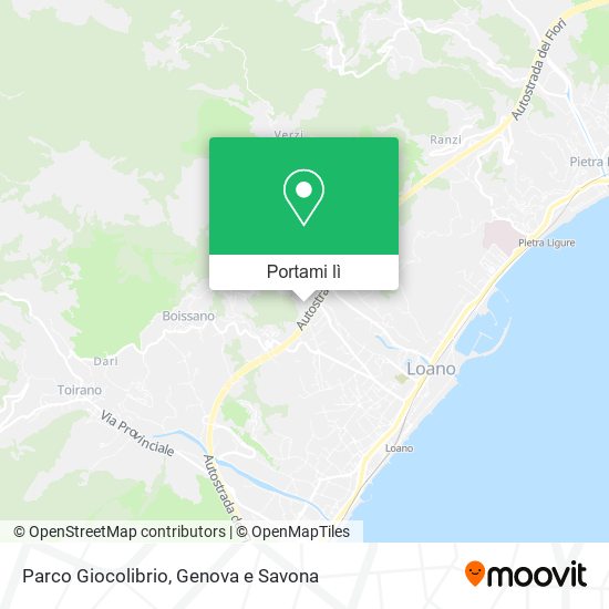 Mappa Parco Giocolibrio