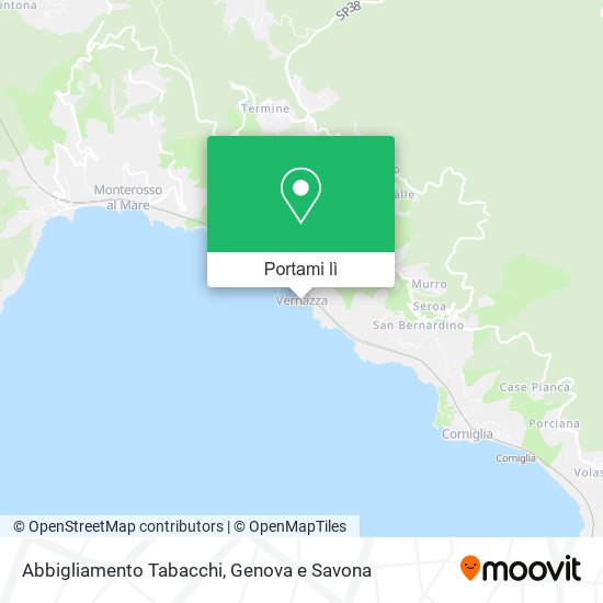 Mappa Abbigliamento Tabacchi