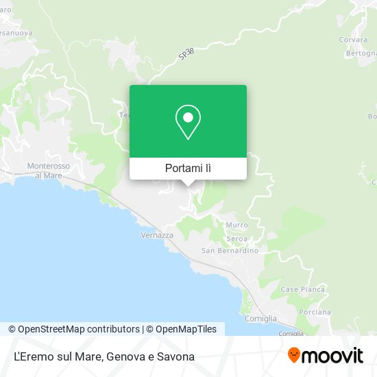 Mappa L'Eremo sul Mare