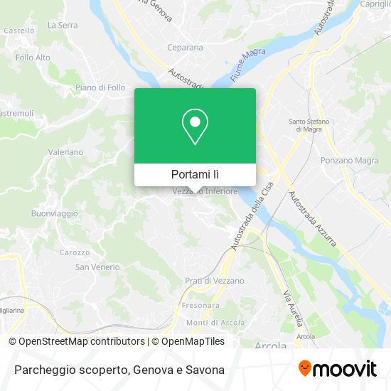 Mappa Parcheggio scoperto