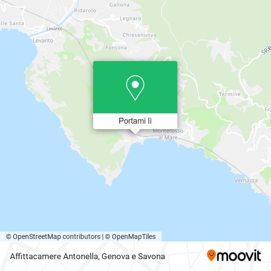 Mappa Affittacamere Antonella