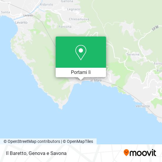 Mappa Il Baretto