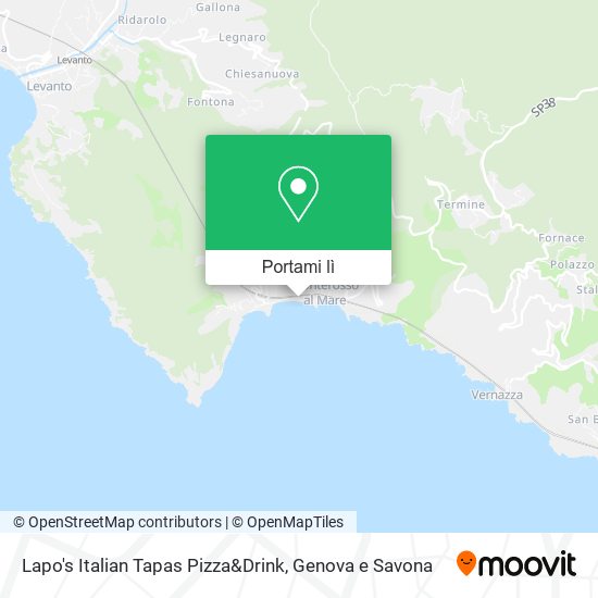 Mappa Lapo's Italian Tapas Pizza&Drink