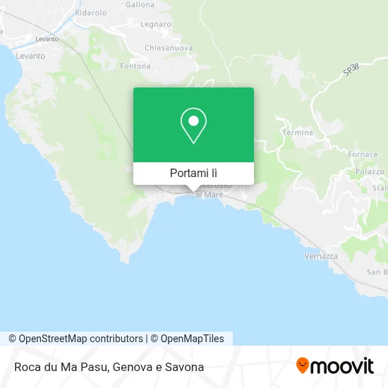 Mappa Roca du Ma Pasu