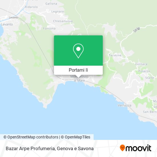 Mappa Bazar Arpe Profumeria