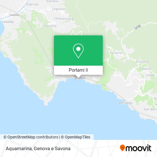 Mappa Aquamarina