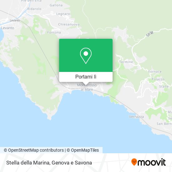Mappa Stella della Marina