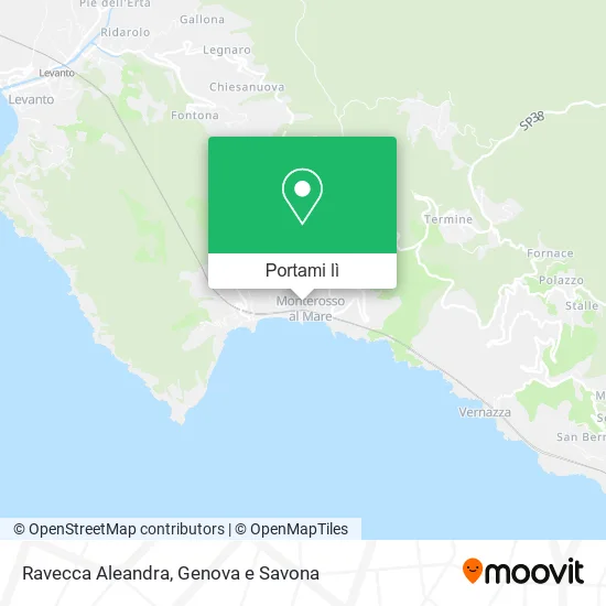 Mappa Ravecca Aleandra