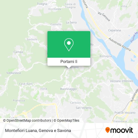 Mappa Montefiori Luana