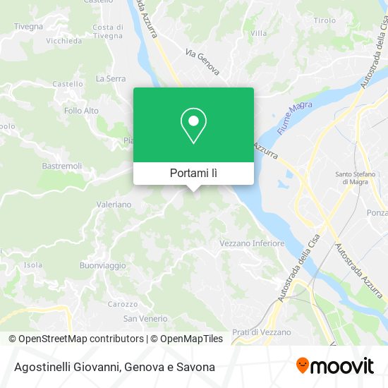 Mappa Agostinelli Giovanni