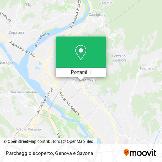 Mappa Parcheggio scoperto