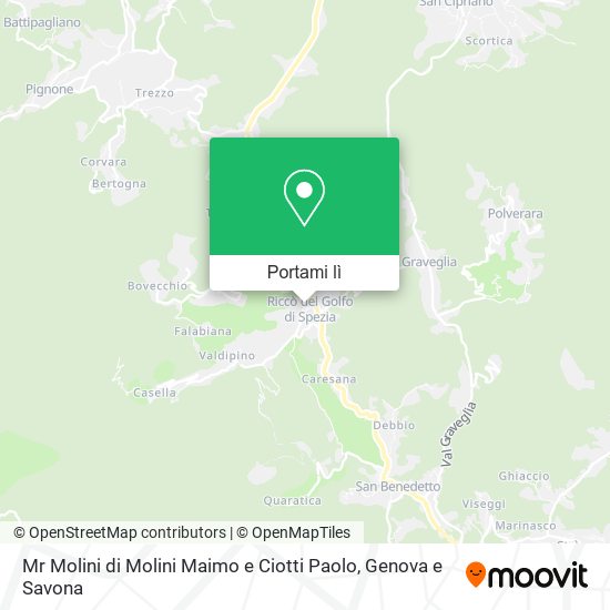Mappa Mr Molini di Molini Maimo e Ciotti Paolo