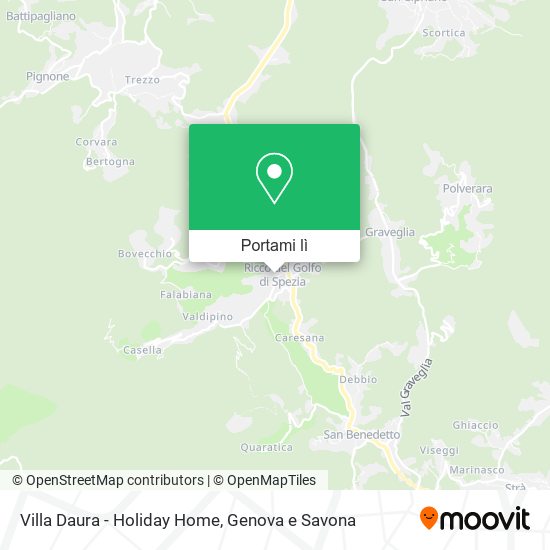 Mappa Villa Daura - Holiday Home