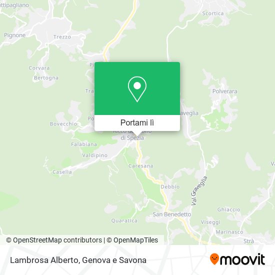 Mappa Lambrosa Alberto
