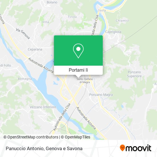 Mappa Panuccio Antonio