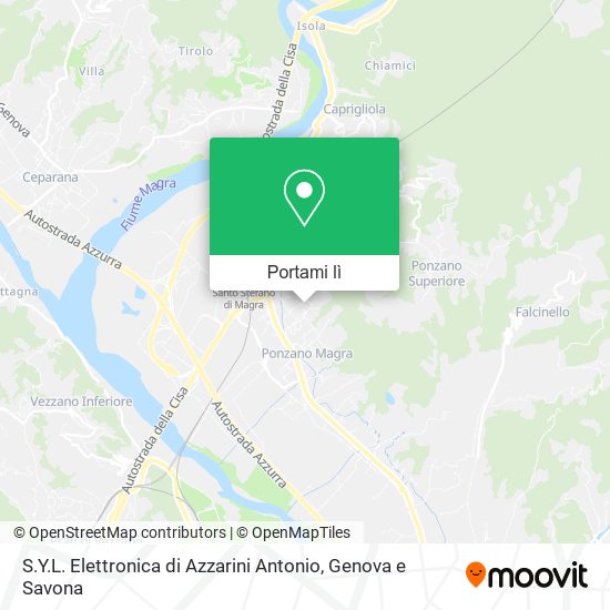 Mappa S.Y.L. Elettronica di Azzarini Antonio