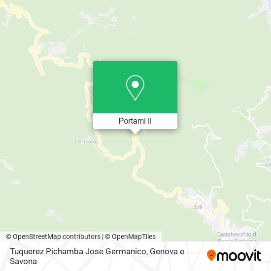 Mappa Tuquerez Pichamba Jose Germanico