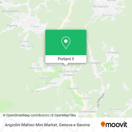 Mappa Angiolini Matteo Mini Market