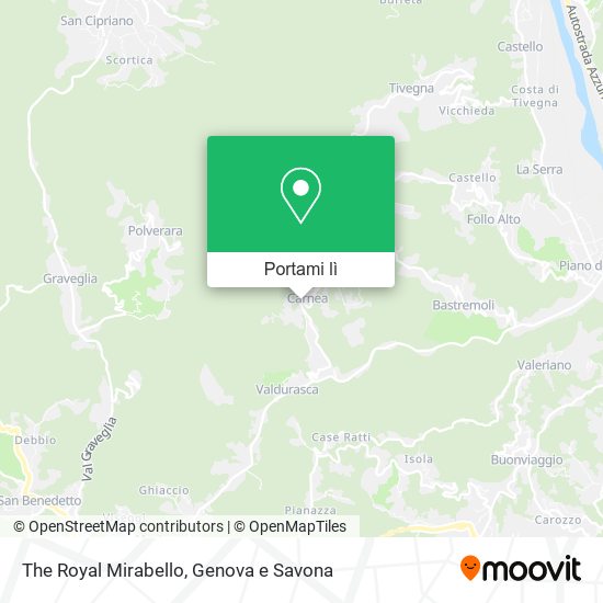Mappa The Royal Mirabello
