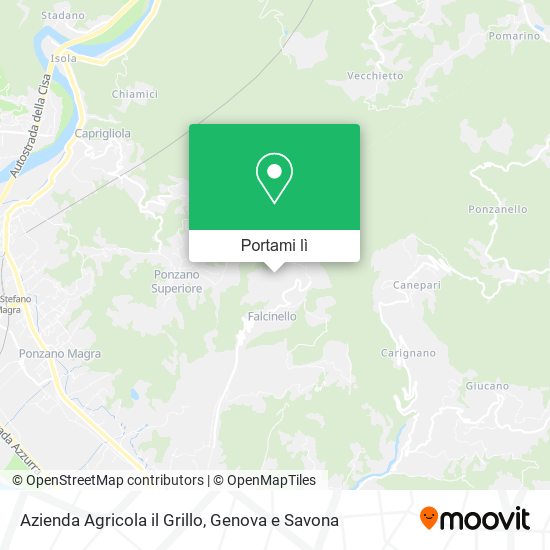 Mappa Azienda Agricola il Grillo