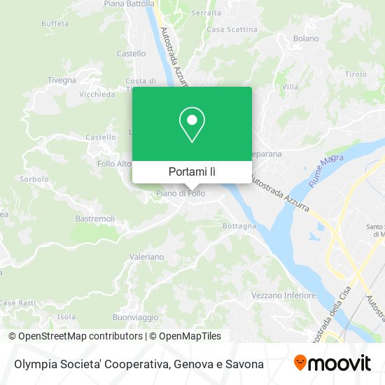 Mappa Olympia Societa' Cooperativa