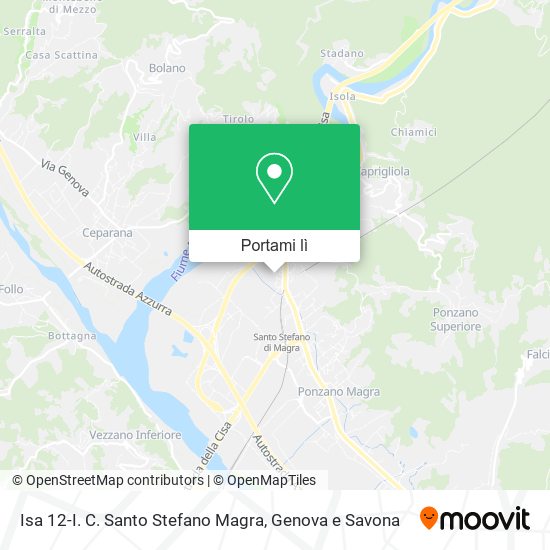 Mappa Isa 12-I. C. Santo Stefano Magra
