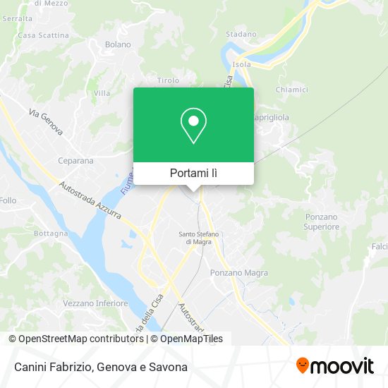 Mappa Canini Fabrizio