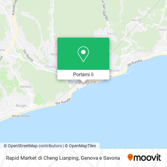 Mappa Rapid Market di Cheng Lianping
